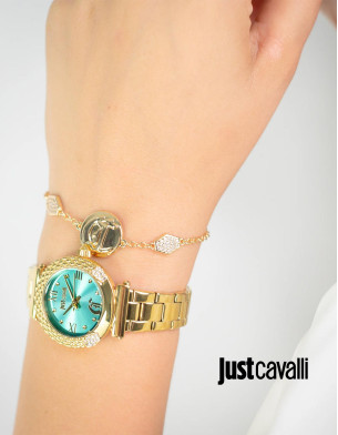 Just Cavalli Ladies Watch with Bracelet
